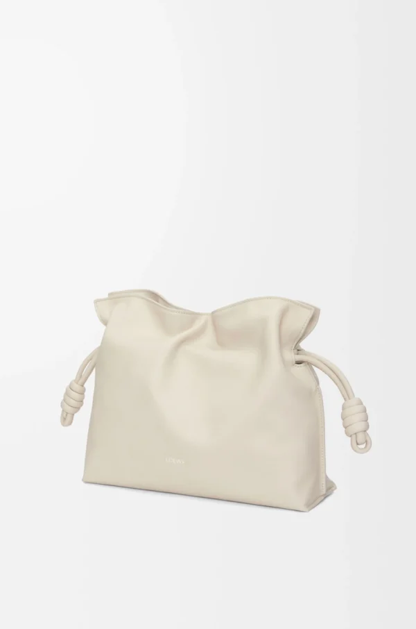 Medium Flamenco clutch in nappa calfskin