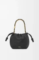 Mini Flamenco purse in mellow nappa lambskin