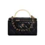 CHANEL 24S BOX WITH ACRYLIC TOP HANDLE