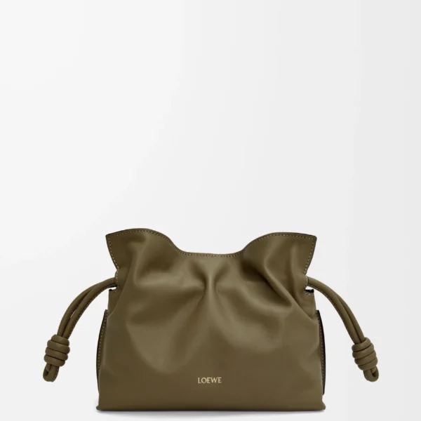 Mini Flamenco clutch in nappa calfskin