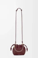 Mini Flamenco purse in mellow nappa lambskin