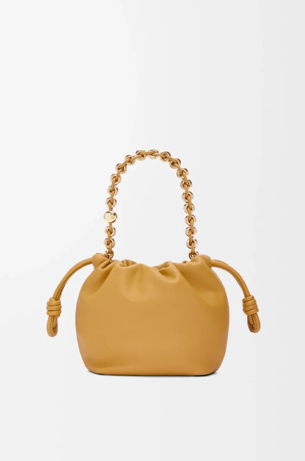 Mini Flamenco purse in mellow nappa lambskin