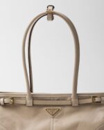 Prada Bonnie Medium Leather Handbag Lilac