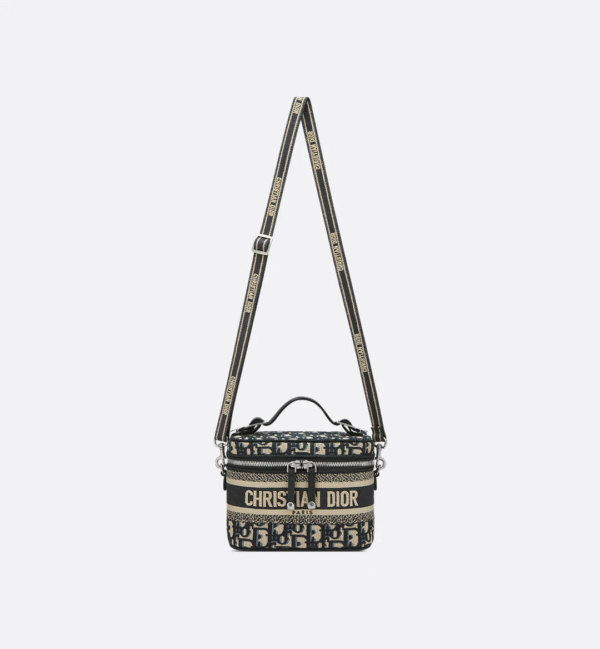 Small DiorTravel Vanity Case with Shoulder Strap
