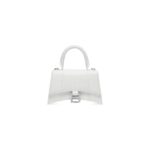 HOURGLASS plus small crocodile embossed handbag