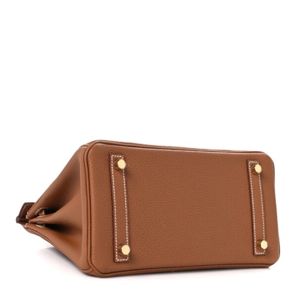 Togo Birkin 25 Gold
